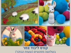 קורס ליבוד צמר בשלושה מפגשים