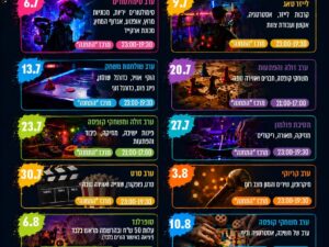 יום כיף בסופרלנד| נוער יהוד-מונוסון לכיתות ז'-יב'