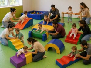 ג'ימבורי פתוח - יום ראשון 23.8 אולם ספורט יהודה הלוי 9:30-11:30
